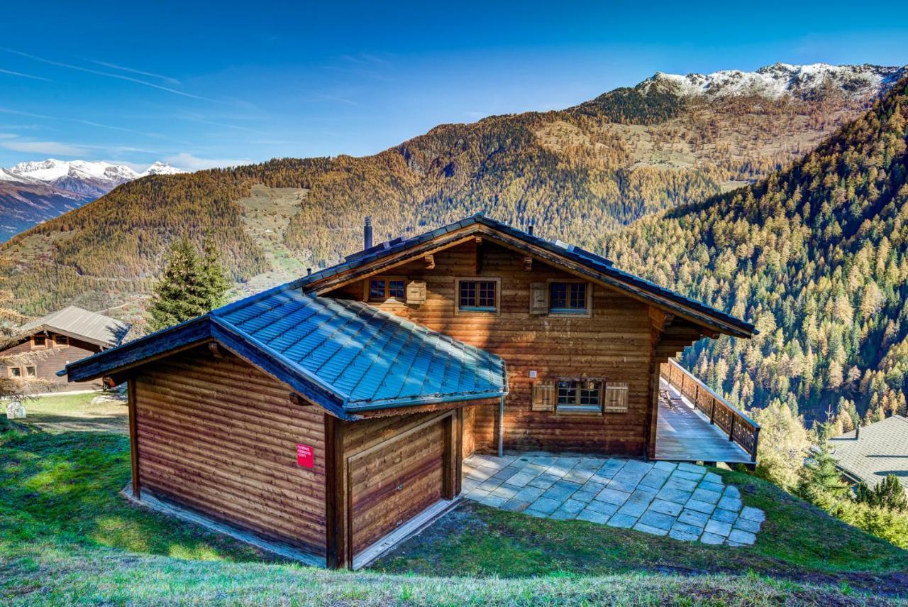 לה צומאז Chalet Le Chapeau מראה חיצוני תמונה